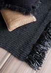 Dywan boho Fringed Carpet czarny 200x300 cm - Bazar Bizar 5
