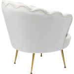 Fotel Muszla Arm Chair Water Lily beżowy - Kare Design 4