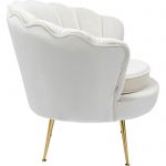 Fotel Muszla Arm Chair Water Lily beżowy - Kare Design 3