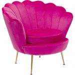 Fotel Muszla Arm Chair Water Lily pink - Kare Design 2