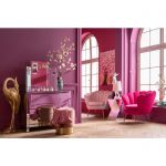 Fotel Muszla Arm Chair Water Lily różowy - Kare Design 14