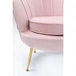 Fotel Muszla Arm Chair Water Lily różowy - Kare Design 6