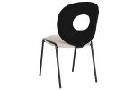 Krzesło Designer chair boucle czarne 3