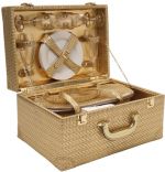 Kufer piknikowy Shining złoty quattro   - Kare Design 1