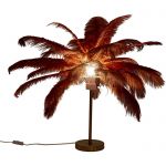Lampa Feather Palm kolor rdzy stołowa 60 cm - Kare Design 3