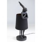 Lampa stołowa Animal Rabbit czarna matowa 50 cm - Kare Design 4