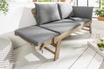 Sofa ogrodowa Modular drewno akacjowe szara - Invicta Interior 9