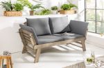 Sofa ogrodowa Modular drewno akacjowe szara - Invicta Interior 1