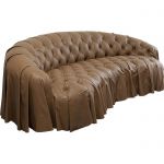 Sofa Drapes 226 cm brązowa  - Kare Design 3