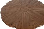 Stół okrągły drewniany Flower  3