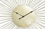 Zegar Kwiat złoty 57 cm 2