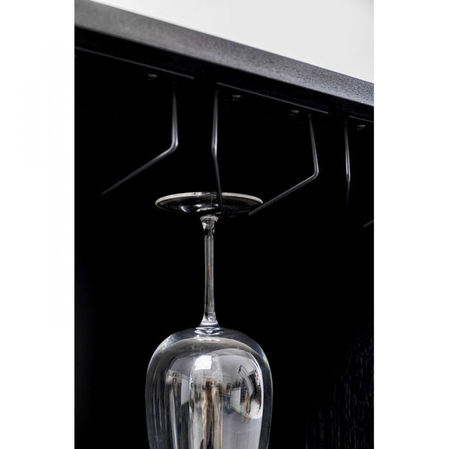 Komoda barek Caldera srebrna chrom 120x105 cm - Kare Design