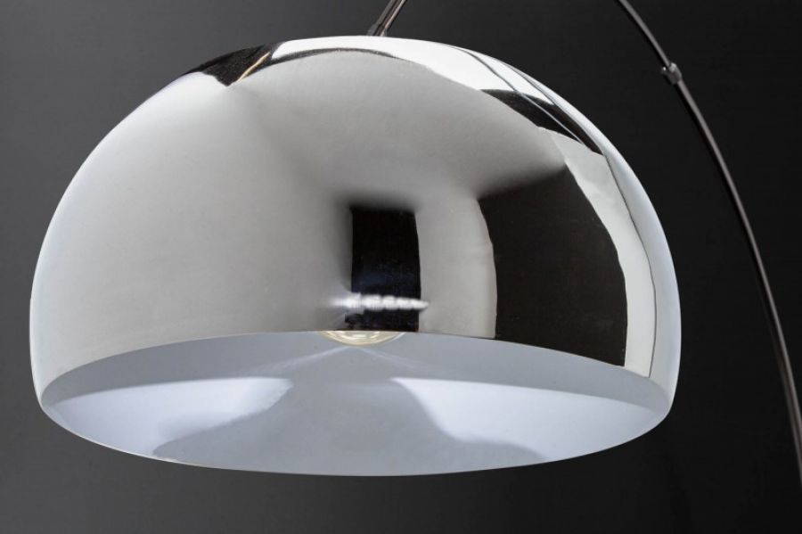 Lampa Ufo chrom podłogowa - Invicta Interior