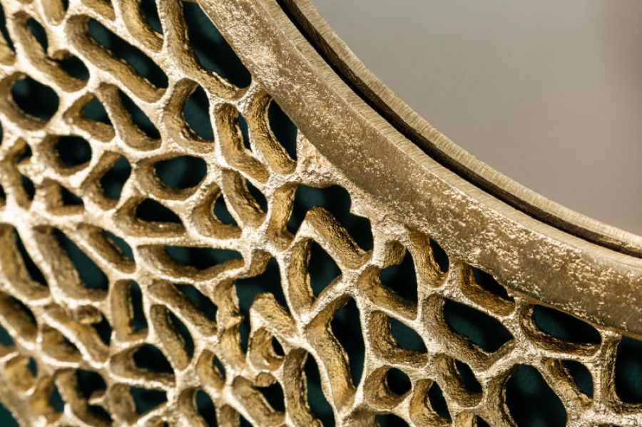 Lustro Leaf L 112cm złote - Invicta Interior