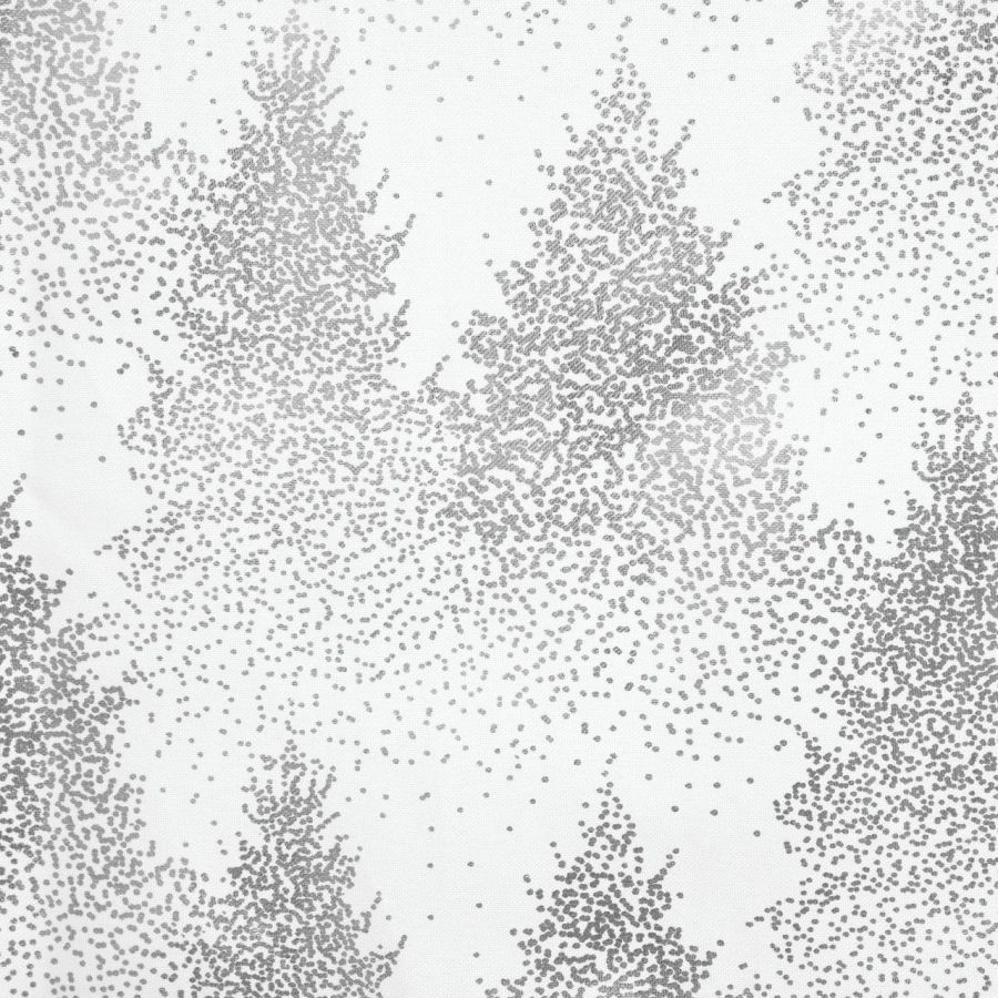 Obrus świąteczny Choinki srebrne 140 x 240 cm  - Atmosphera