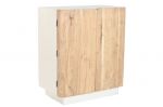 Komoda drewniana barek na wino Flow Wood - Interstil Interior 2