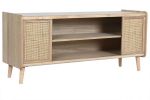 Komoda drewniana RTV Rattan collection 2