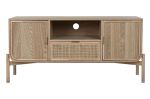 Komoda rattanowa round RTV pod TV  - Interstil Interior 1