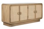 Komoda Space rattan drewniana 2