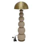 Lampa Mushroom beżowa greige 3