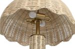 Lampa stojąca z rattanu – naturalny design 149 cm 4