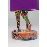 Lampa stołowa Animal Rabbit graffiti purple - Kare Design 8