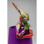 Lampa stołowa Animal Rabbit graffiti purple - Kare Design 6