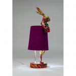 Lampa stołowa Animal Rabbit graffiti purple - Kare Design 5