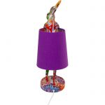 Lampa stołowa Animal Rabbit graffiti purple - Kare Design 3