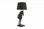 Lampa stołowa Beauty Horse czarna - Invicta Interior 2