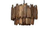 Lampa sufitowa z drewna teak 1