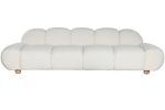 Sofa Future Cloud boucle biała 1