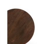 Stolik drewniany Mirto dark brown 5