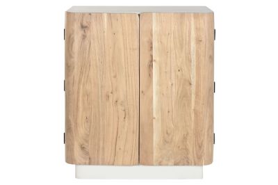 Komoda drewniana barek na wino Flow Wood - Interstil Interior