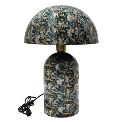 Lampa Mushroom Leaf zielona