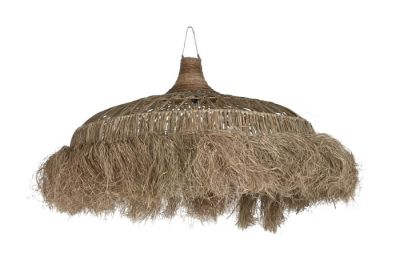 Lampa sufitowa boho z włókien naturalnych 100 cm