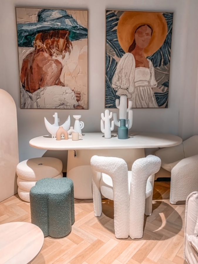 Fotel designerski Boucle Lounge 