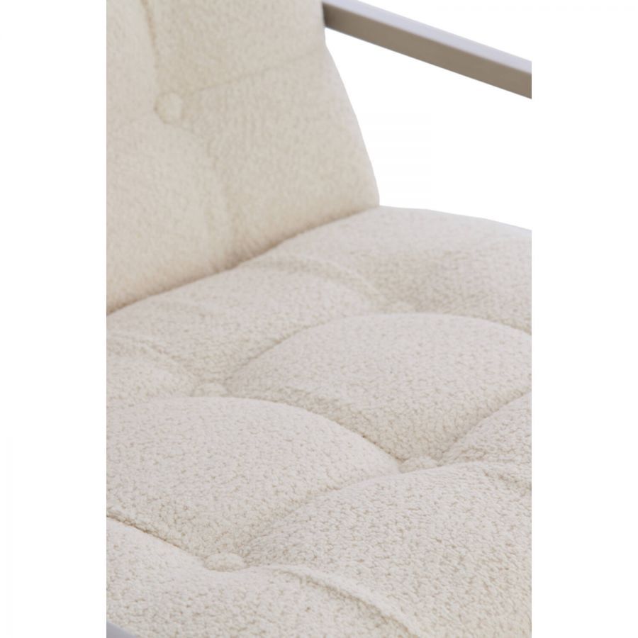 Fotel Geo Boucle cream