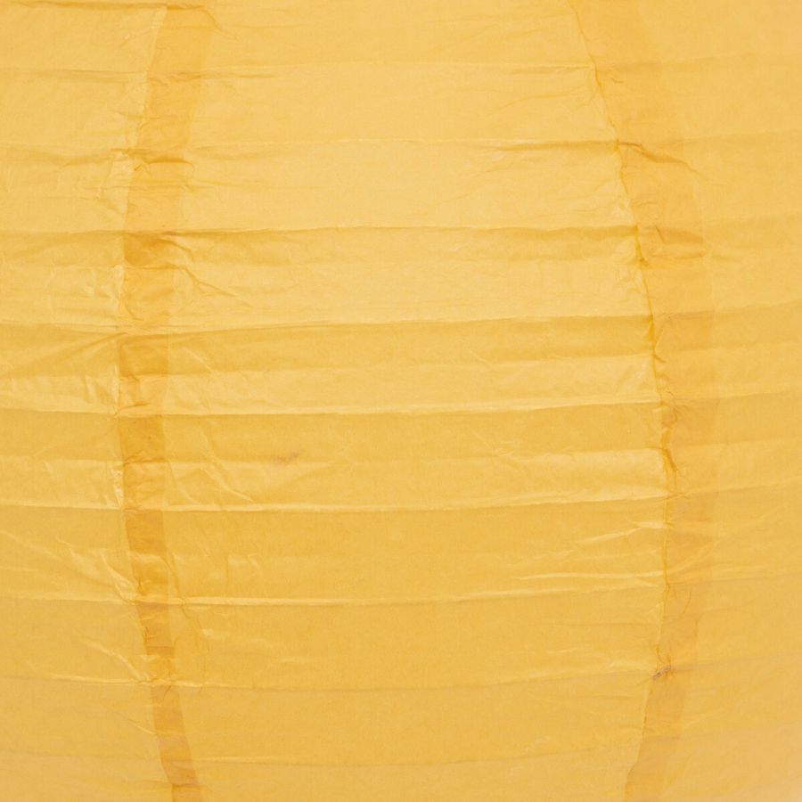 Klosz Japandi lampion mustard yellow - Atmosphera