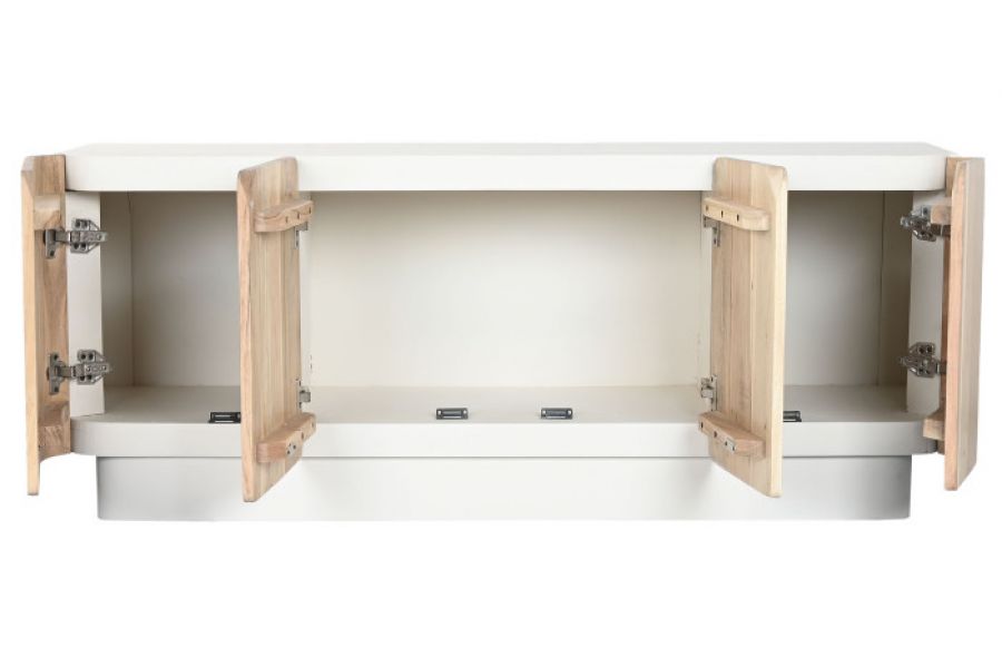 Komoda drewniana RTV Flow Wood 140 cm - Interstil Interior