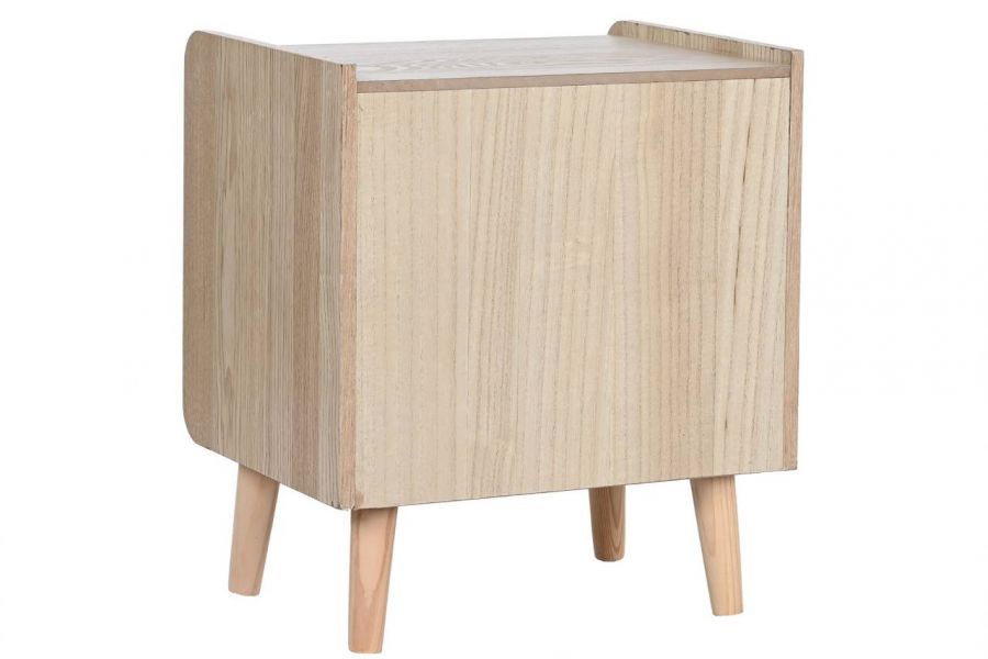 Komoda drewniana szafka nocna Rattan collection