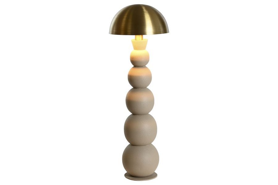 Lampa Mushroom beżowa greige