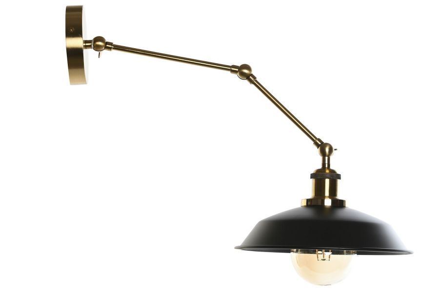 Lampa ścienna kinkiet industrialny Flexo czarny