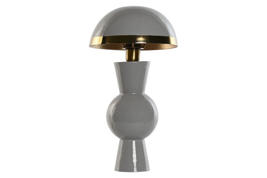 Lampa stołowa Mushroom szara