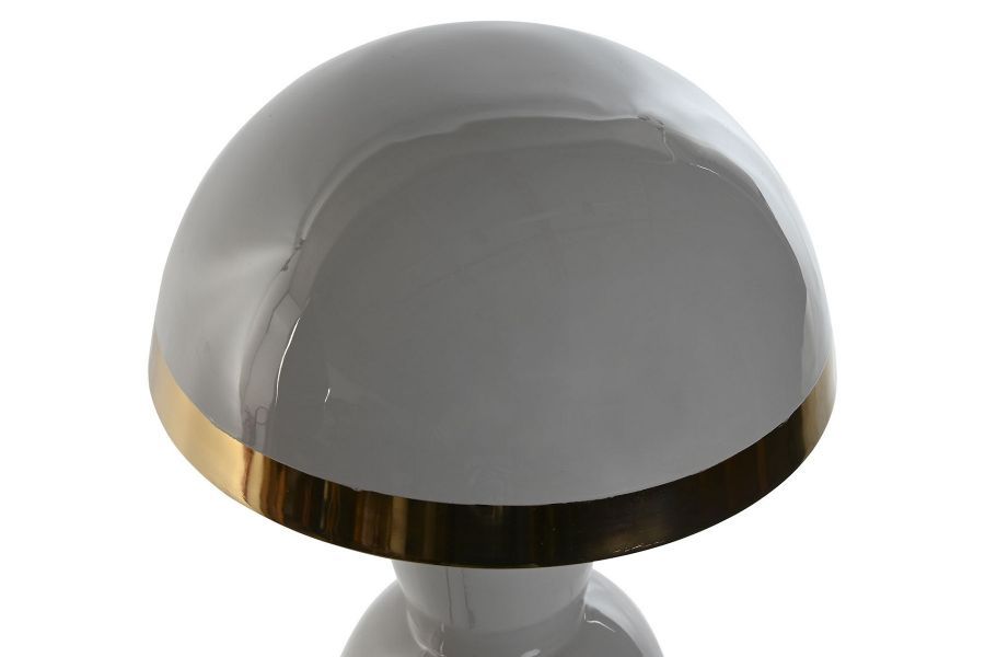 Lampa stołowa Mushroom szara