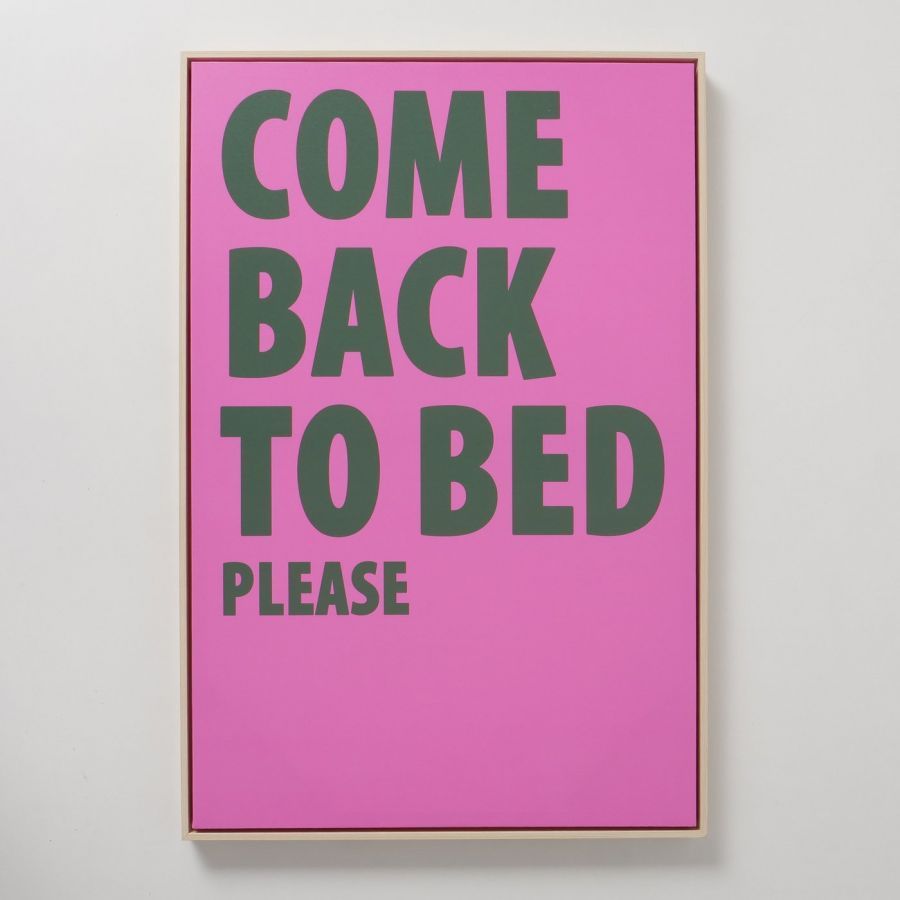 Obraz Come back to Bed 60x90 cm - Boltze