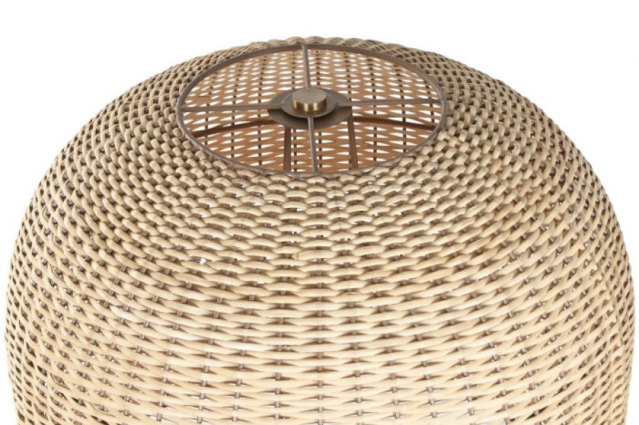 Rattanowa lampa podłogowa New Design