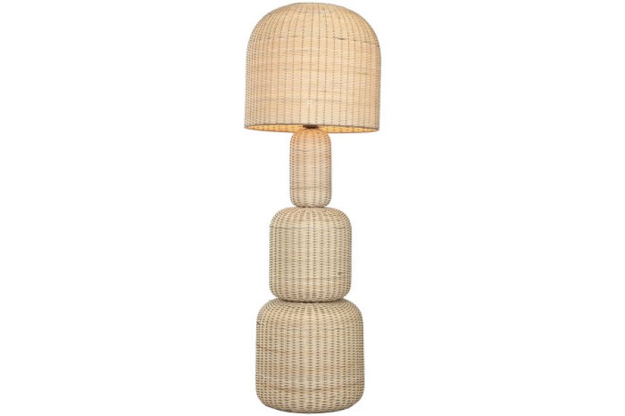 Rattanowa lampa podłogowa New Design